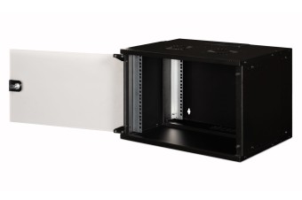Digitus DN-49203 Falra szerelhető Rackszekrény Black