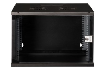 Digitus DN-49203 Falra szerelhető Rackszekrény Black