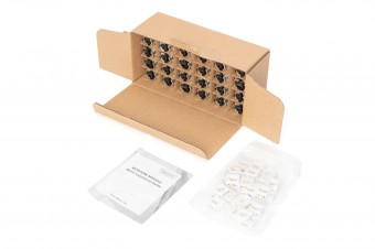 Digitus CAT 6A Keystone Jack, STP, tool free, dust cover