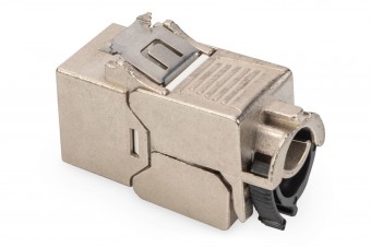 Digitus CAT 6A Keystone Jack, STP, tool free, dust cover