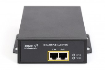 Digitus Gigabit Ethernet PoE++ Injector, 802.3at