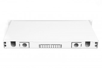 Digitus FO splice box, 1U, equipped, 6x LC DX, OS2
