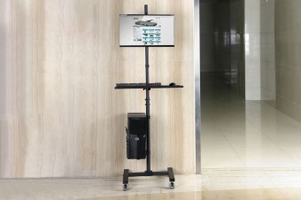 Digitus Mobile Workstation (Monitor Mount, PC Holder)