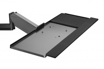 Digitus Sit-Stand Workstation wall single mount, black