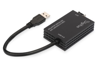 Digitus USB 3.0 Gigabit SFP network adapter Black