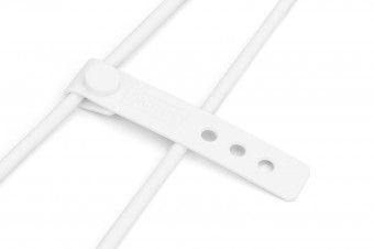 Digitus USB-C Silicone charging cable USB-A to USB-C USB 2.0 60W 1m White