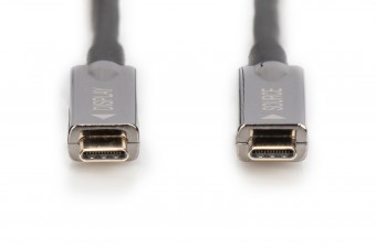 Digitus USB Type-C 4K male/male cable 15m Black