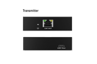 Digitus USB3.2 Gen1 CAT Extender 5Gbps 4ports: 3x USB-A / 1x USB-C 100m