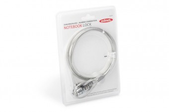Ednet Notebook Lock with number combination