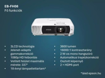 Epson EB-FH08 3LCD