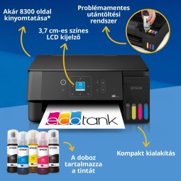 Epson EcoTank L3362W Wireless Tintasugaras Nyomtató/Másoló/Scanner