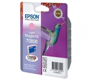 Epson T0806 utángyártott Light Magenta tintapatron