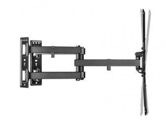 EQuip 23”-55” Full motion Corner TV Wall Mount Bracket Black
