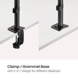 EQuip Articulating Monitor Desk Mount 17