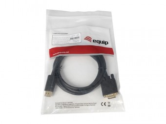 EQuip DisplayPort to VGA cable 2m Black