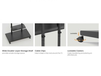 EQuip Mobile TV Trolley 50