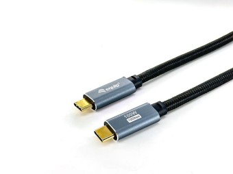 EQuip USB-C 3.2 Gen2 to USB-C 100W cable 3m Black
