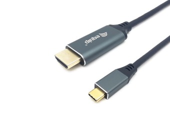 EQuip USB-C to HDMI 4K/60Hz cable 1m Black