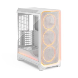 Fractal Design Meshify 3 Ambience Pro RGB Tempered Glass Clear Tint White