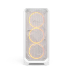 Fractal Design Meshify 3 Tempered Glass RGB Clear Tint White