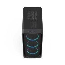 Fractal Design Meshify 3 Tempered Glass RGB Light Tint Black