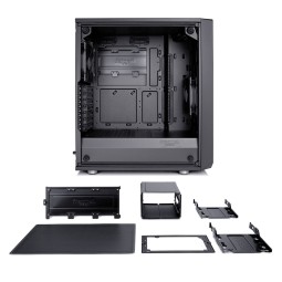Fractal Design Meshify C Tempered Glass Black