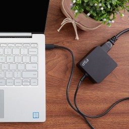 FSP NB C 65W notebook adapter Black