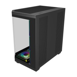 FSP U580 ARGB Tempered Glass Black