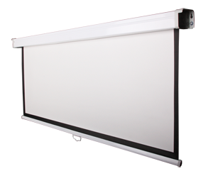 Funscreen Matt White Rollo 183x244 cm Format 4:3