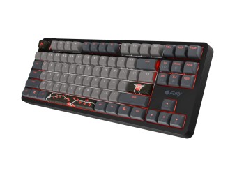 FURY Kanabo K6 Magnetic Gaming Keyboard Black/Grey US