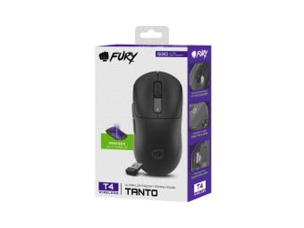 FURY Tanto T4 Gaming Wireless Bluetooth Mouse Black