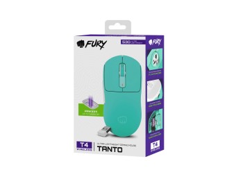 FURY Tanto T4 Gaming Wireless Bluetooth Mouse Mint