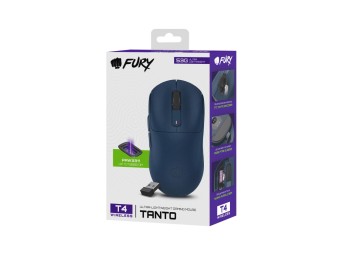 FURY Tanto T4 Gaming Wireless Bluetooth Mouse Navy Blue