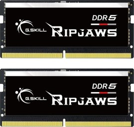 G.SKILL 128GB DDR5 5600MHz Kit(2x64GB) SODIMM Ripjaws Black