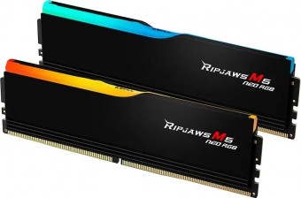 G.SKILL 32GB DDR5 6000MHz Kit(2x16GB) Ripjaws M5 Neo RGB Black