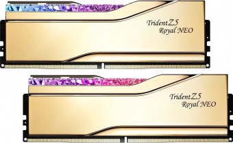 G.SKILL 32GB DDR5 6400Mhz Kit(2x16GB) Trident Z5 Royal Neo Gold