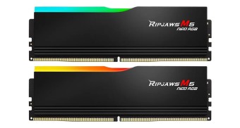 G.SKILL 64GB DDR5 6000MHz Kit(2x32GB) Ripjaws M5 Neo RGB Black