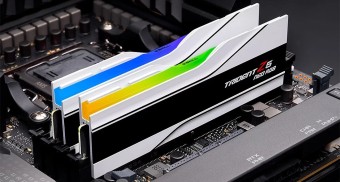 G.SKILL 64GB DDR5 6000MHz Kit(2x32GB) Trident Z5 Neo RGB Matte White