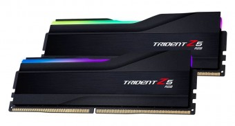 G.SKILL 64GB DDR5 6000MHz Kit(2x32GB) Trident Z5 RGB Matte Black