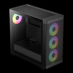 Gamdias Athena M3 Tempered Glass Black