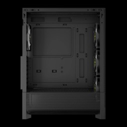 Gamdias Aura GC15 ARGB Tempered Glass Black