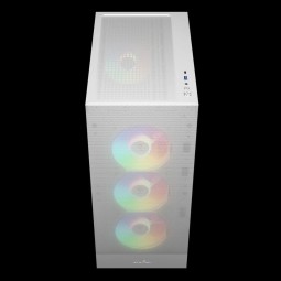 Gamdias Aura GC15 ARGB Tempered Glass White
