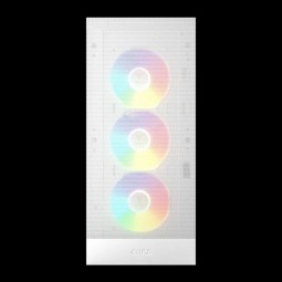Gamdias Aura GC15 ARGB Tempered Glass White