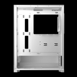 Gamdias Aura GC15 ARGB Tempered Glass White