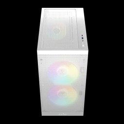 Gamdias Aura GC15M ARGB Tempered Glass White