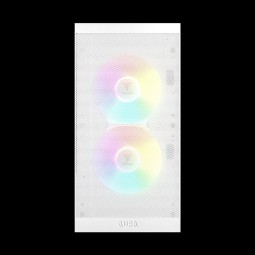 Gamdias Aura GC15M ARGB Tempered Glass White