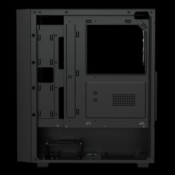 Gamdias Aura GC2 Elite ARGB Tempered Glass Black