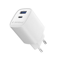 Gembird 2-Port 30W USB Fast Charger White