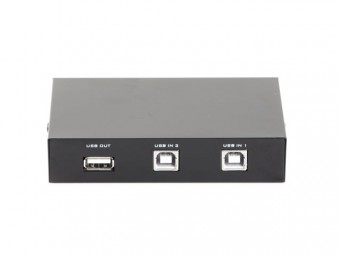 Gembird 2-port manual USB Switch