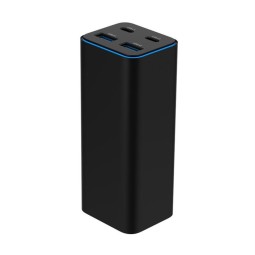 Gembird 4-port 100W GaN USB PowerDelivery fast charger Black